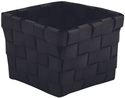 MSV Opbergmandje Zwart 10x10cm