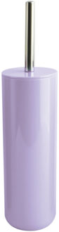 MSV Porto Toilet/wc-borstel in houder - kunststof - lila paars - 38 cm - Toiletborstels