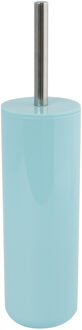 MSV Porto Toilet/wc-borstel in houder - kunststof - mintgroen - 38 cm - Toiletborstels