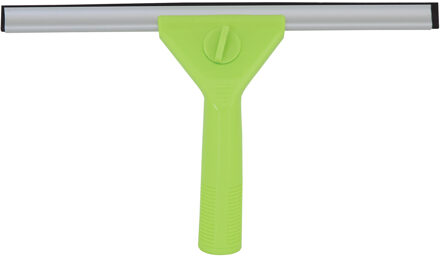 MSV Raamwisser/raamtrekker - kunststof handvat - limegroen - 30 cm breed