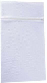 MSV Waszak voor kwetsbare kleding wasgoed/waszak - wit - XL size - 60 x 90 cm - Waszakken