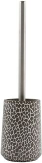 MSV Wc-borstel Met Houder Safari - Kunststof - Bruin