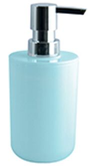 MSV Zeeppompje/dispenser Porto - PS kunststof - mintgroen - 7 x 16 cm - 260 ml - Zeeppompjes