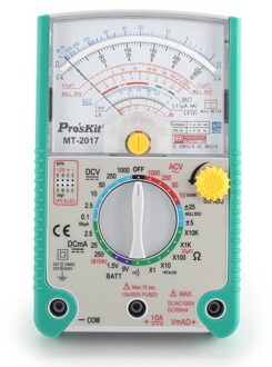 MT MT Analoge Multimeter Veiligheid Standaard Ohm Test Meter DC AC Voltage Weerstand Multimeter MT-2018