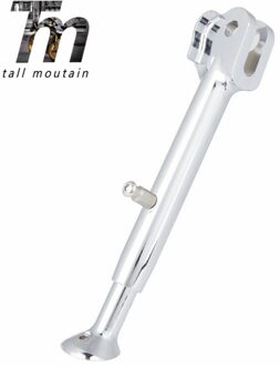 MT09 Kickstand Verstelbare Voet Ondersteuning Side Stand Voor Yamaha Mt 09 MT-09 Tracer 900 FZ-09 FJ09 XSR900 15 16 Zilver