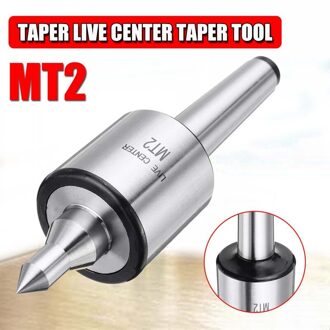 MT2 0.001 Nauwkeurigheid 5000 Rpm Max Staal Draaibank Live Center Taper Tool Triple Lager Cnc Live Revolving Frezen Center Taper machin