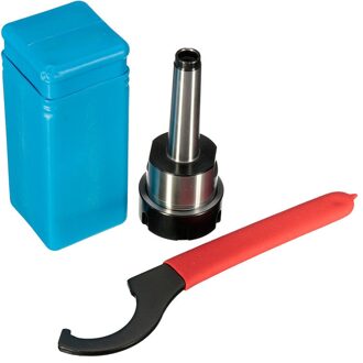 MT2 M10 Frezen ER32 Collet Chuck Holder Vaste Cnc Millling Gereedschaphouder Schacht Holding Met Halve Maan Spanner