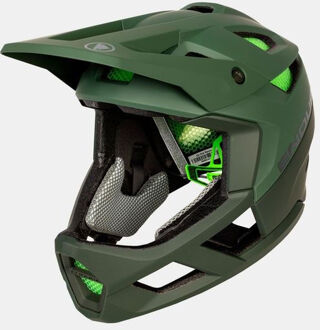 MT500 Full Face Helmet - Forest Green - M/L