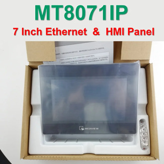 MT8071iP 7" HMI MT-8071iP 7 inch 800*480 Touch Panel Ethernet 1 USB Host Weintek Replace MT8070iP MT8070iH5 New In Box,HAVE IN STOCK