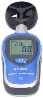MT905C Lcd Digitale Anemometer Handheld Mini Wind Gauge Meter Inspectie Instrumenten Wind Meter