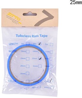 Mtb 10M Fiets Tubeless Velg Tapes Racefiets Velg Tape Strips Voor 16/18/21/23/25/27/29/31/33/35Mm 700c Mountainbike Wiel 25MM