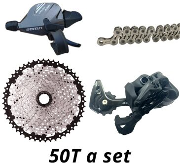 Mtb 1X10 Speed 10 S Groupset Versnellingspook + Achterderailleur + Ketting + Cassette 42T 46T 50T 50T groupset