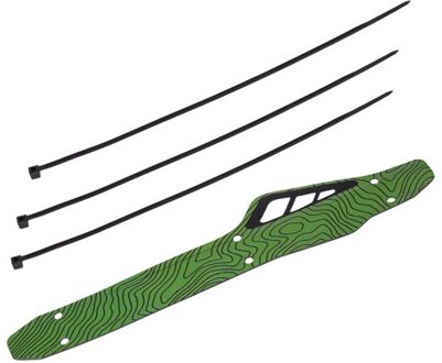 Mtb Bike Chain Protector Frame Stay Geplaatst Keten Fiets Protector Mountainbike Chainstay Protector groen