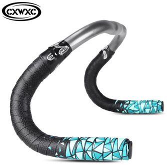 Mtb Cinta Para Manillar Bicicleta Accesorios Ademend Zweet Cinta De Manillar Suave Antideslizante De Silicona Para groen blauw