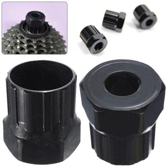 Mtb Fiets Cassette Vliegwiel Freewheel Lockring Remover Removal Repair Tool Voor Fiets Black Accessoires