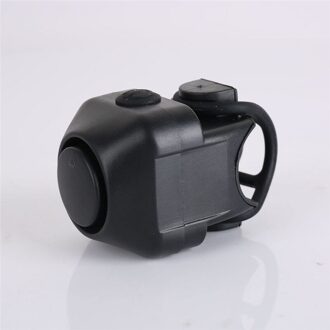 Mtb Fiets Elektrische Bell Bike Elektronische Loud Horn Waarschuwing Veiligheid Elektrische Bel Fiets Stuur Alarm Ring Bell Fietsen Acces zwart