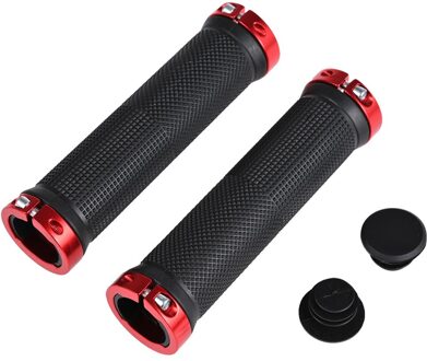 Mtb Fiets Grips Bilaterale Slot Fiets Handvat Bar Grips Fietsonderdelen Antislip Mountainbike Accessoires Fietsen Grips