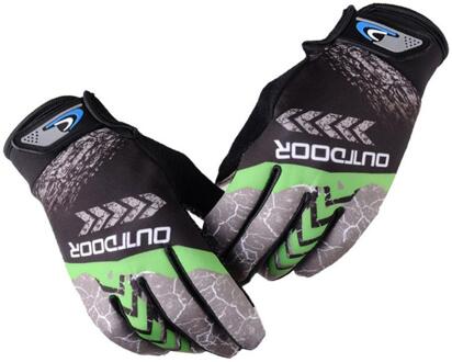 Mtb Fiets Handschoenen Fietsen Handschoen Hoge Temperatuur Weerstand Mountainbike Warm Antislip Zonnebrandcrème Outdoor Motorhandschoenen 50P groen / L