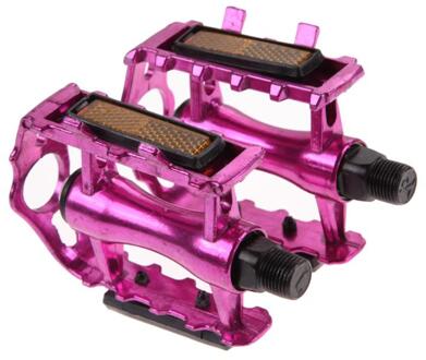 Mtb Fiets Pedaal Aluminium Pedaal 9/16 Mountainbike Pedalen Hoge Sterkte Antislip Fiets Pedalen Ultra-licht Voor Road Bmx Mt Roze