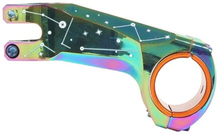 Mtb Fiets Stuurpen-17 Graden Ultralight Cnc Aluminium Racefiets 31.8/35Mm Stuurpen MULTI