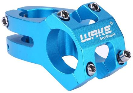 Mtb Fiets Stuurpen Fiets Stuurpen 31.8 Mm Fietsen Fietsonderdelen Bicicleta 5 Kleuren Aluminium Outdoor Fietsen Accessoires Blauw