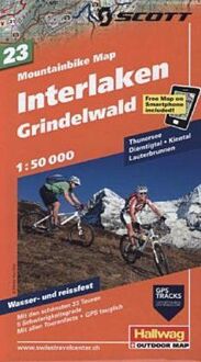 Mtb-Karte 23 Interlaken, Grindelwald 1 : 50 000