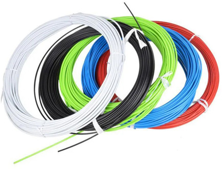 MTB Mountain Road Bike Bicycle Brake Cable Gear House Tube Housing Transmission Shift Line Cables Wire With 2 Caps