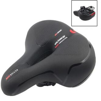 Mtb Mountainbike Fiets Fietsen Thicken Ademend Zadel Seat Pad Kussen Comfortabele Mountainbike Fietsen Pad Kussen Cove rood 1