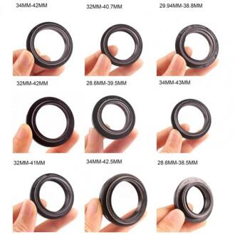 Mtb Mountainbike Fiets Vervanging Voorvork Stof Olie Afdichtring Fiets Deel Weg Mountainbike Headset Accessoires 32MM to 41MM