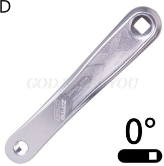 Mtb Mountainbike Linkerkant Crank Arm 170Mm Vierkante Ruit Gat Crankstel Road Fiets Linker Crank