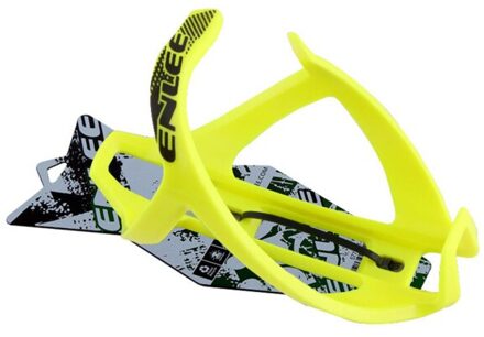 Mtb Racefiets Bidonhouder Water Fles Houder Socket Twee-Tone Ultralightplastic Beugel Fles Drum Houder Fiets Accessoires geel