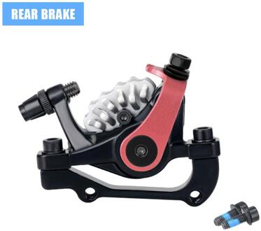 Mtb Racefiets Trekken Hydraulische Dual Drive Disc Remklauwen Voor Achter Mountainbike Fiets Olie Schijfrem Met Rem rotor