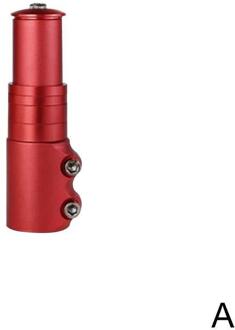 Mtb Racefiets Vork Extension Adapter Stuurpen Conversie Opknoping Core Riser Kind Glijdende Fiets Onderdelen rood