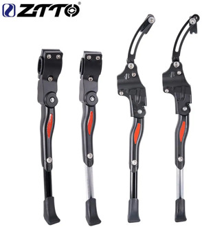 MTB Road Bike Kick Stand Bicycle Kickstand Adjustable Parking Rack 29 26 Bicycle Cycle Prop Side Rear Brace Bike Holder Parts