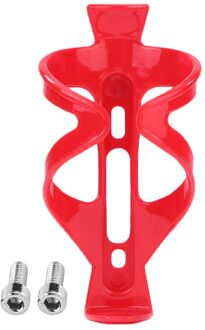 Mtb Weg Mountainbike Bidonhouder Pc Plastic Fiets Bidonhouder Rack Holder Met Schroef 4 kleuren Rood