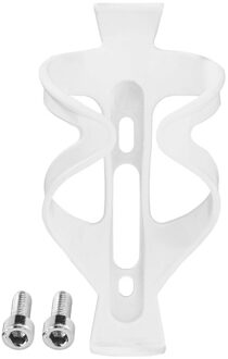 Mtb Weg Mountainbike Bidonhouder Pc Plastic Fiets Bidonhouder Rack Holder Met Schroef 4 kleuren wit