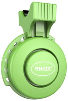Mtb Weg Mountainbike Elektronische Hoorn Usb Oplaadbare Elektrische Scooter Fiets Stuur Sound Alarm Ring Bell groen