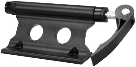 Mtb Weg Mountainbike Voorvork Standhouder Draagbare Fiets Quick Release Vaste Klem Voor Auto Travelling Rijden Levert zwart