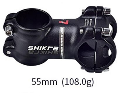 Mtb Xc Am Fiets Stuurpen 31.8Mm * 35/45/55/65/70/80/90/100/110Mm 7 Graden Mountain Racefiets Stuurpen Fietsonderdelen 55mm