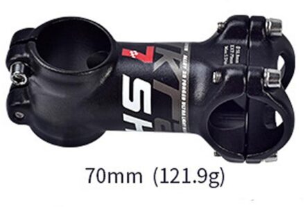 Mtb Xc Am Fiets Stuurpen 31.8Mm * 35/45/55/65/70/80/90/100/110Mm 7 Graden Mountain Racefiets Stuurpen Fietsonderdelen 70mm