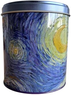 MTD Blik Van Gogh Starry Night met reliëf blauw
