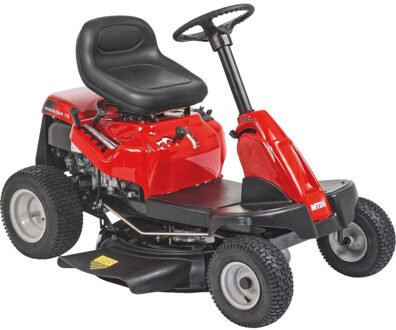 MTD Minirider zijafvoer 76cm 8,2 kw 382 cm3 mulchen en deflector inclusief optionele bak