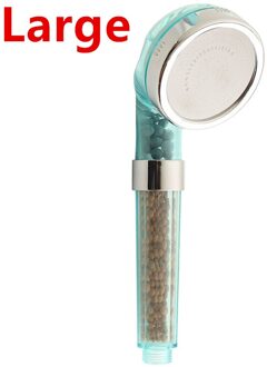 MTSPACE Waterbesparende Douchekop Anion SPA Filtratie Handheld Nozzle 2 Maten Supercharger Douchekop Nozzle Badkamer Product groot