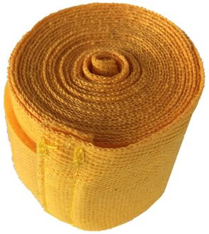 Muay Thai Boksen 2.5M Katoen Boksen Bandages Veiligheid Boksen Hand Wraps Sport Veiligheid Hand Guard Gebonden Handen Met Vechten wraps geel