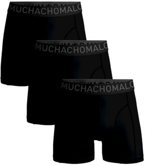 Muchachomalo 3-Pack Microfiber Boxershorts Muchachomalo , Black , Heren