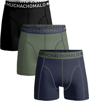 Muchachomalo 3P Basiscollectie Heren Boxershorts - Maat XXL