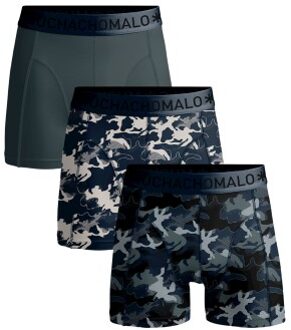 Muchachomalo 6 stuks Cotton Stretch Camo Boxer * Actie * Versch.kleure/Patroon,Groen - Medium,Large,X-Large
