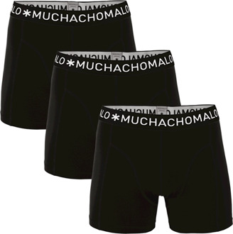 Muchachomalo boxershort (set van 3) Zwart - 122/128