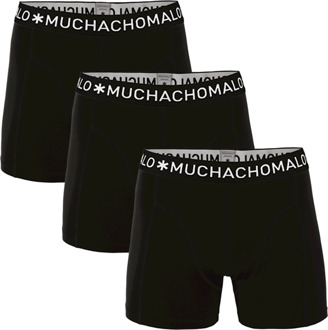 Muchachomalo boxershort (set van 3) Zwart - 158/164