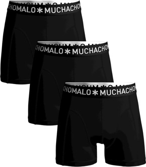 Muchachomalo boxershort (set van 3) Zwart - 5 (M)